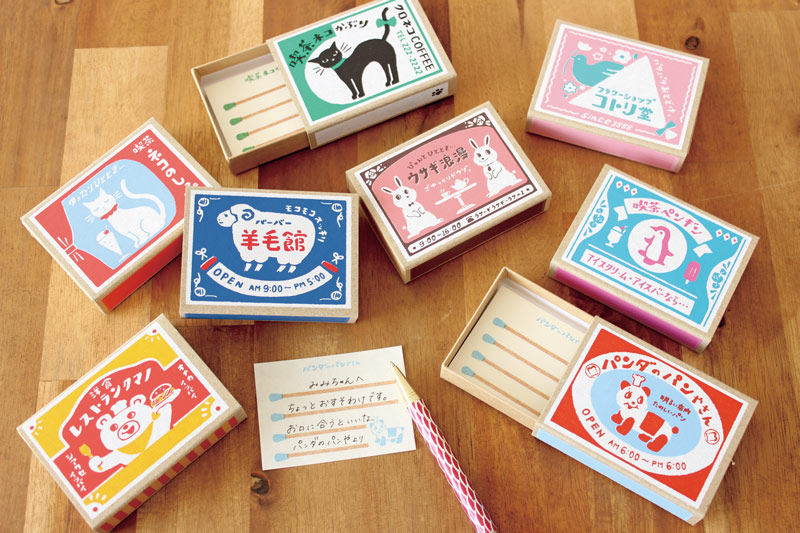 画像: 価格：440円　サイズ：約W73×D18×H53mm（箱）、W63×H45mm（便箋）　種類：全8種　その他：便箋35枚入り