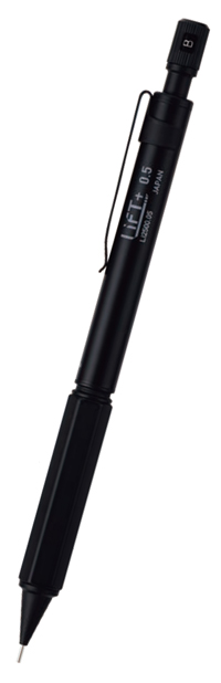 画像: 価格:2,750円 サイズ:最大径10×H144mm 重さ:27g 芯径:0.5mm 軸色:ブラック、ホワイト