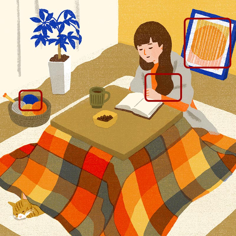 画像3: 3つのまちがいを探してください