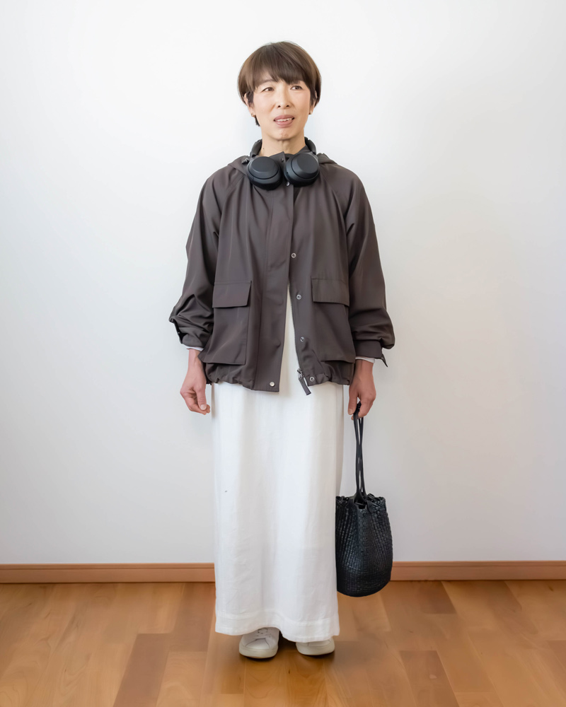 画像2: 【D.カットソー＋G.ジャンパースカート＋K.スニーカー】