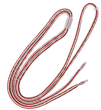 画像: バランストレーナー・小関勲氏が開発した「ひもトレ」。巻く位置により無自覚な偏りや癖を緩和してくれる