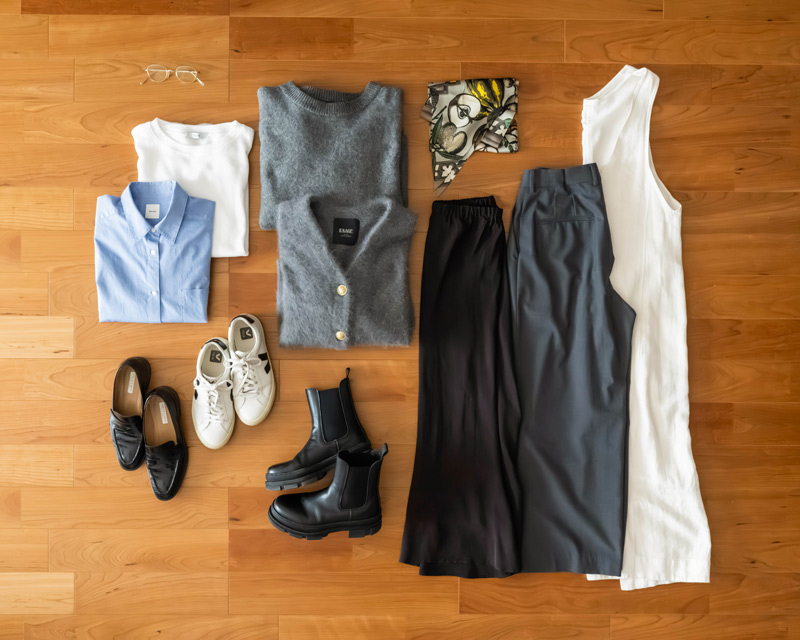 画像: エレガントミックスの着回し