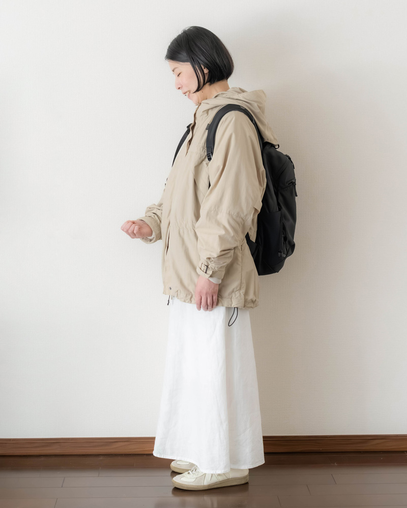 画像2: 【D.スウェット＋H.ホワイトスカート＋J.スニーカー】