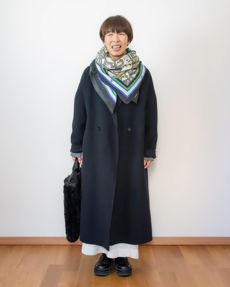 画像2: 【A.カーディガン＋D.カットソー＋G.ジャンパースカート＋L.ブーツ】