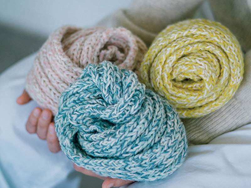 画像: eleven 2ndの編み物キット