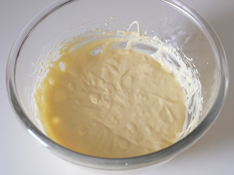 画像: 混ざったところ