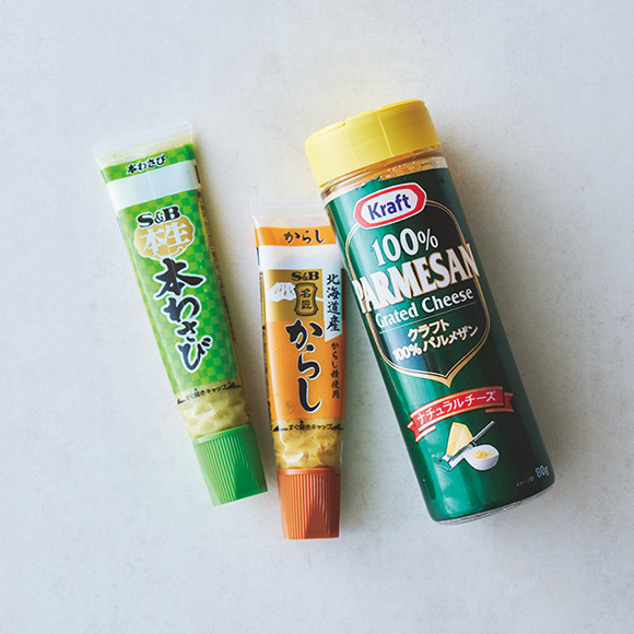 画像: いつもの調味料を活用する