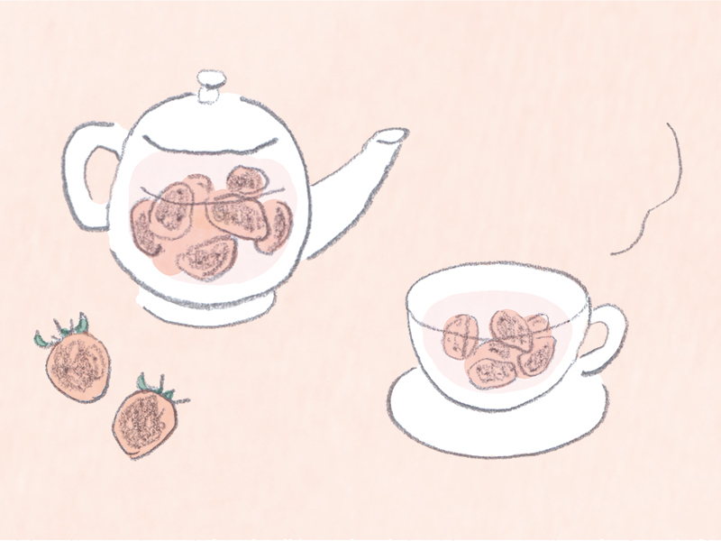 情緒を安定させる「いちご紅茶」のすすめ。不安定になりやすい心と体を整える春のかんたん食養生／国際中医薬膳師・久保奈穂実さん