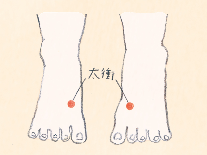 春のツラさに「太衝」のツボ押し。ストレス解消や肉体疲労に役立つ足ツボ心と体を整えるかんたん養生/国際中医薬膳師・久保奈穂実さん