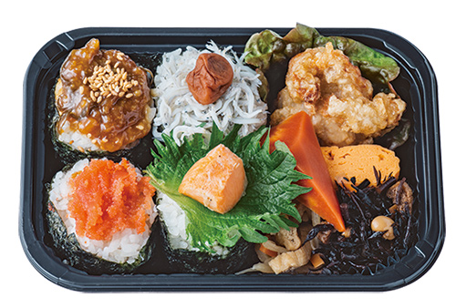 画像1: おむすび弁当