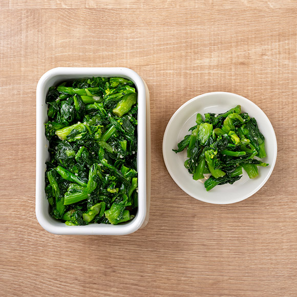 画像: 「菜の花のナムル」のつくり方