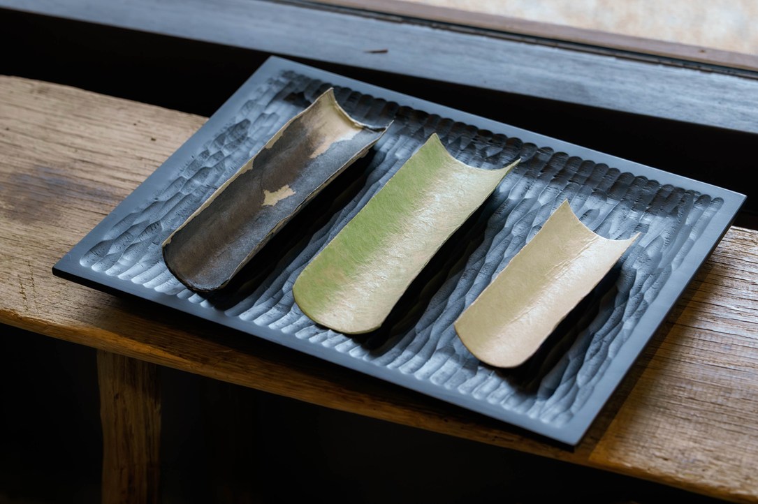 画像: 使いやすいよう和紙には撥水加工が施されている