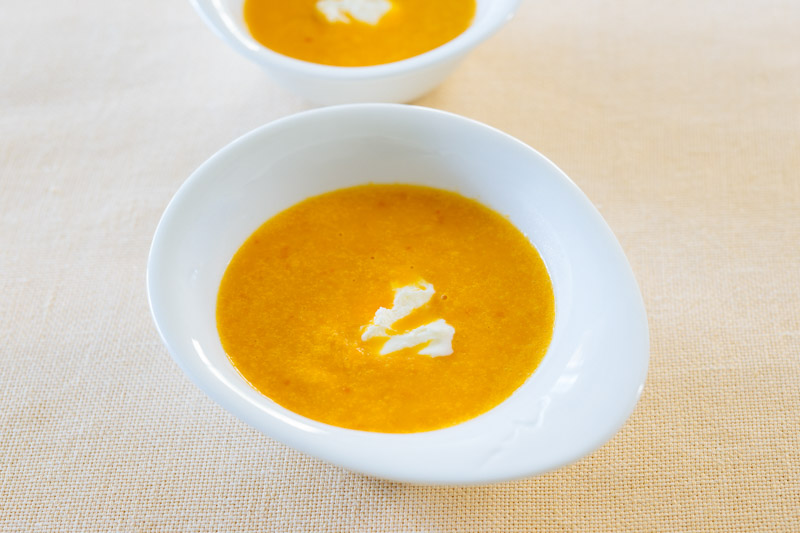 画像: にんじんとパプリカのポタージュのつくり方