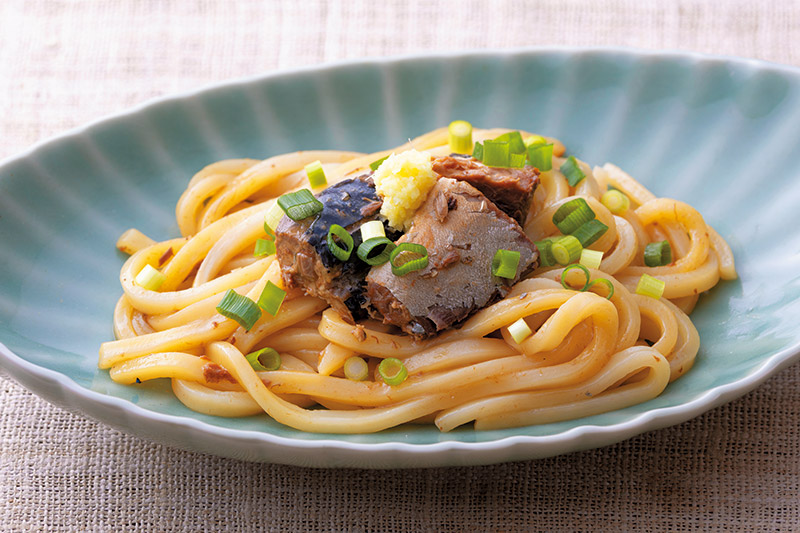 画像: さば缶うどんのつくり方