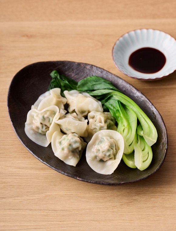 画像: 「豚肉とにらの水ぎょうざ」のつくり方