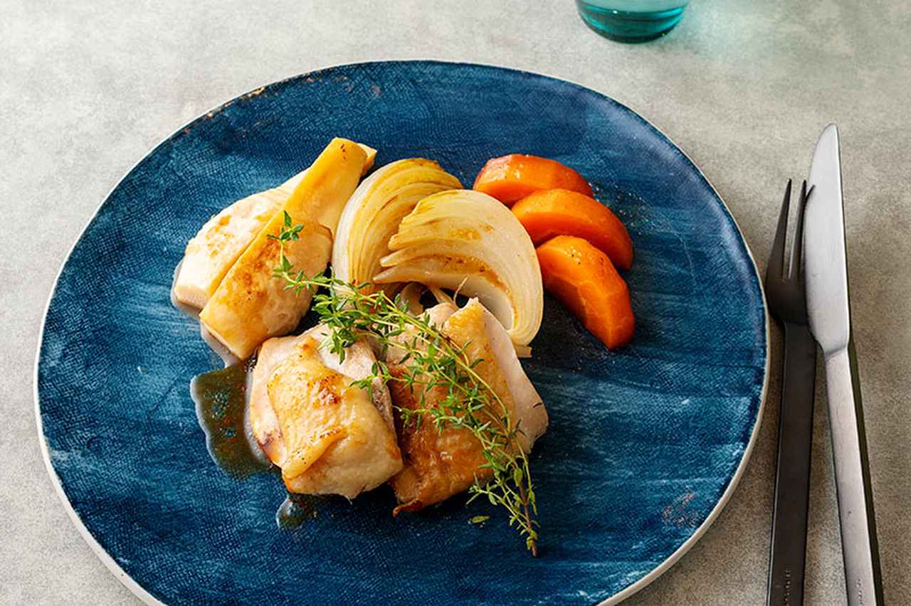 画像: 早春のおすすめ薬膳「鶏もも肉のタイム焼き たけのこ添え」のつくり方。香り高いタイムと鶏肉で体を温め気をめぐらせる／管理栄養士、国際中医師・植木もも子さん - 天然生活web