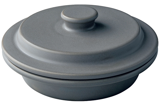 画像: B PETARI　シャローポット24cm マッドストーン　1名