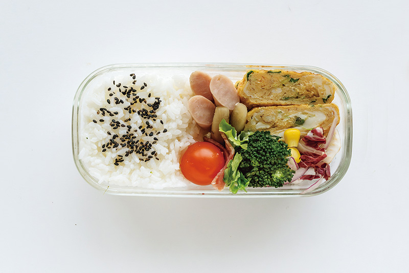 画像: 店舗店長・江角晴美さんのお弁当