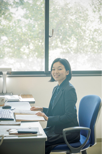 画像: 大学での彬子女王殿下（筆者提供）