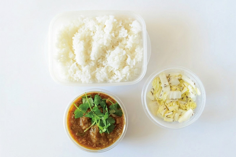 画像: 齊藤誠司さんのお弁当