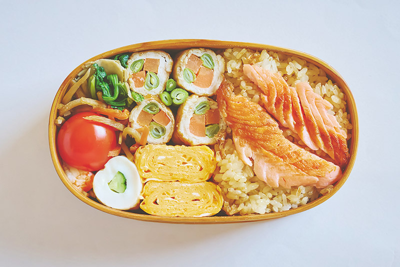 画像: 出荷担当・河口さくらさんのお弁当