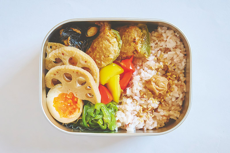 画像: デザイナー・植木明日子さんのお弁当