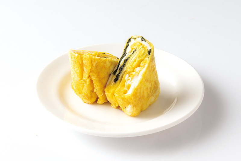 画像: 黄：焼きのり入り玉子焼き