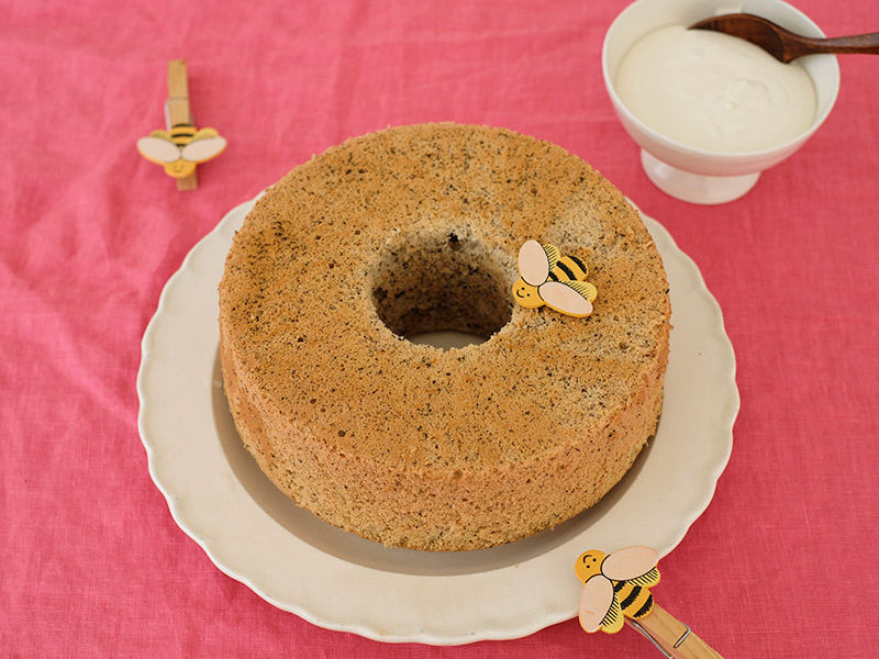 画像: 「紅茶のシフォンケーキ」のつくり方