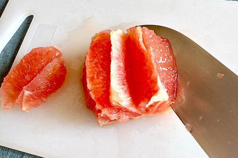 画像2: グレープフルーツをきれいに剥くには?