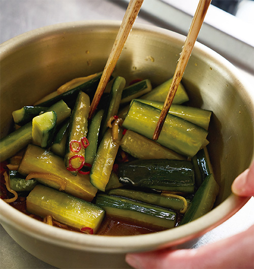 画像1: 「中華風きゅうり漬け」