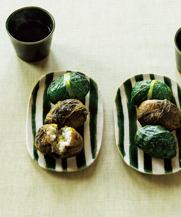 画像: 「めはり寿司」のつくり方