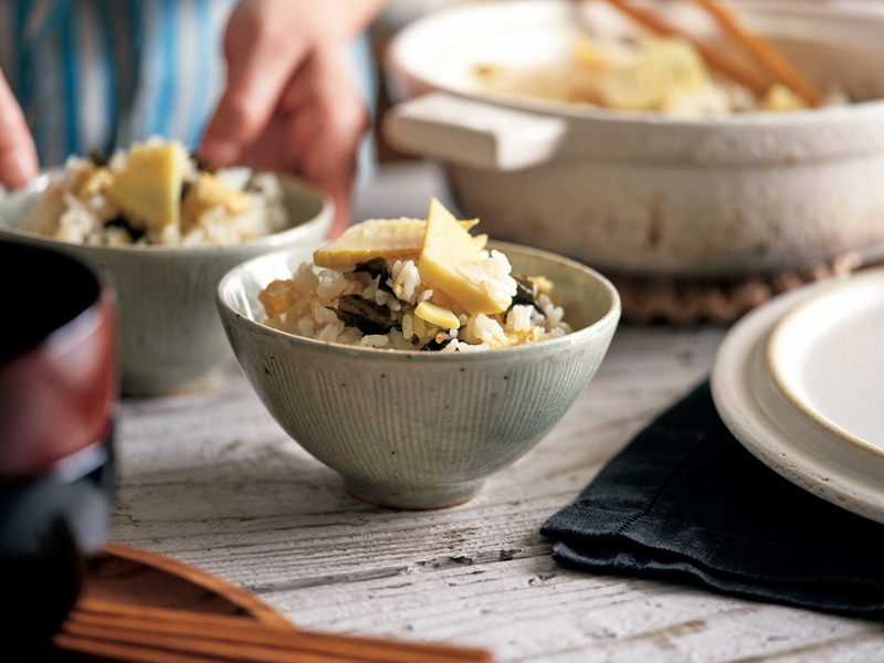 画像2: 「たけのことわかめの炊き込みごはん」のつくり方