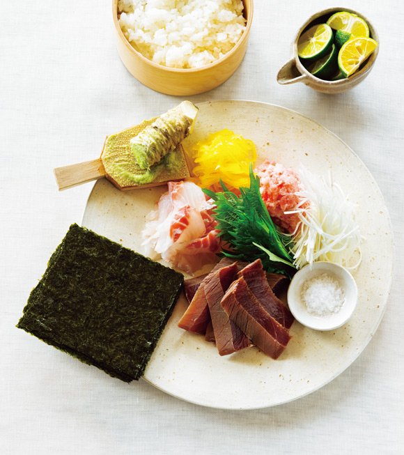 画像: 「手巻き寿司」のつくり方