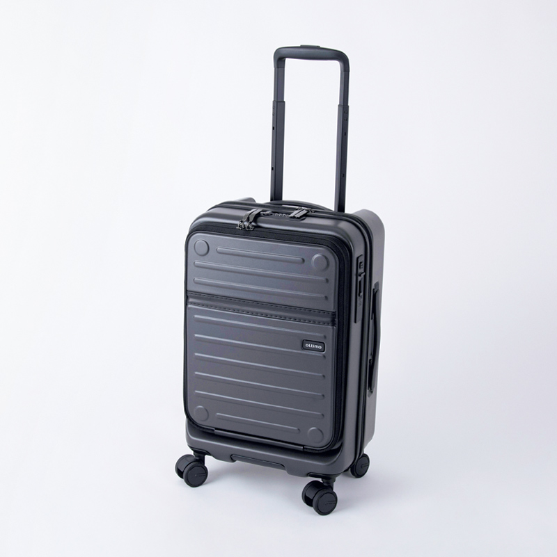 画像: 全体寸法（本体寸法）：幅34.5×高さ55×奥行き24.5cm（幅34×高さ49.5×奥行き24.5cm）　容量：37L　質量：約3.1kg　ボディの材質：ポリカーボネート、ABS樹脂　色展開：5色　サイズ展開：63L、97Lもあり