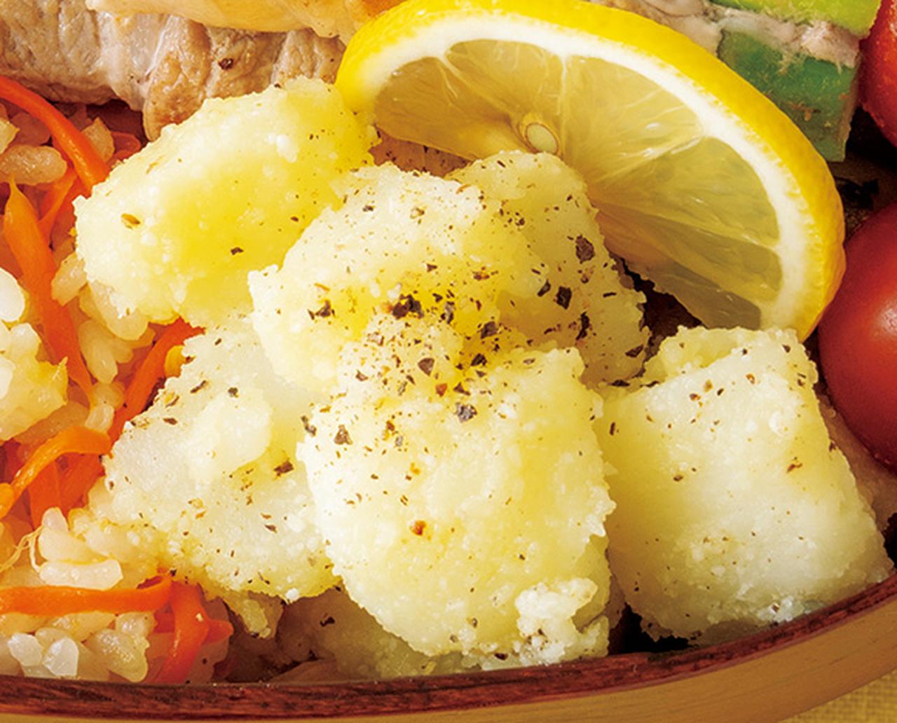 画像: 粉吹きいもを使って 粉吹きいものチーズペッパーあえ