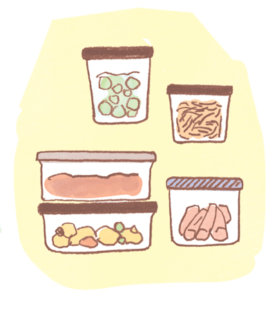 画像: ４．容器の見える化で、食材を使い切る