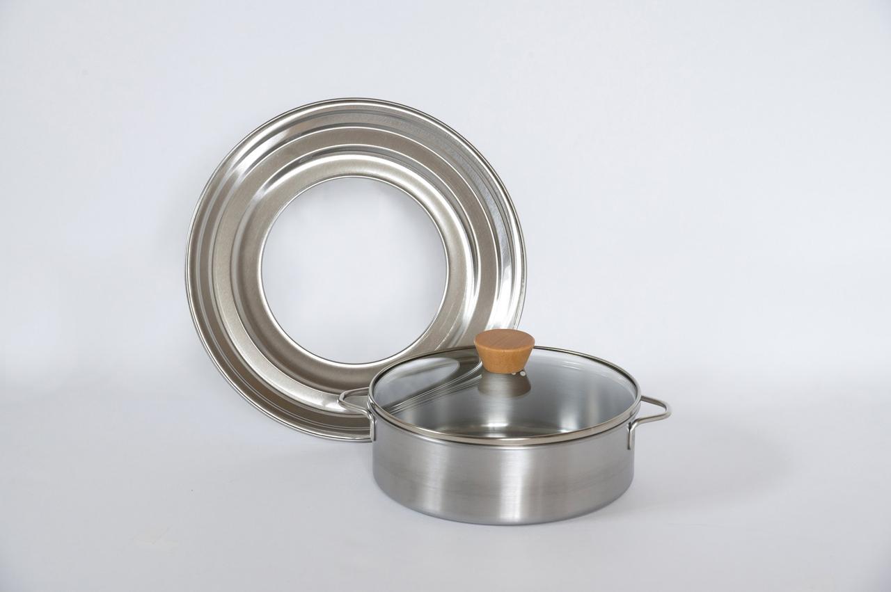 画像: 汚れに強く、サビに強いステンレス製。丈夫で長持ちする