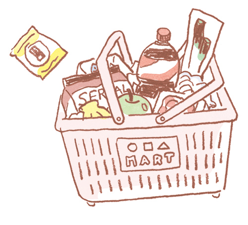 画像: ４．空腹時の買い物は買いすぎのもとに