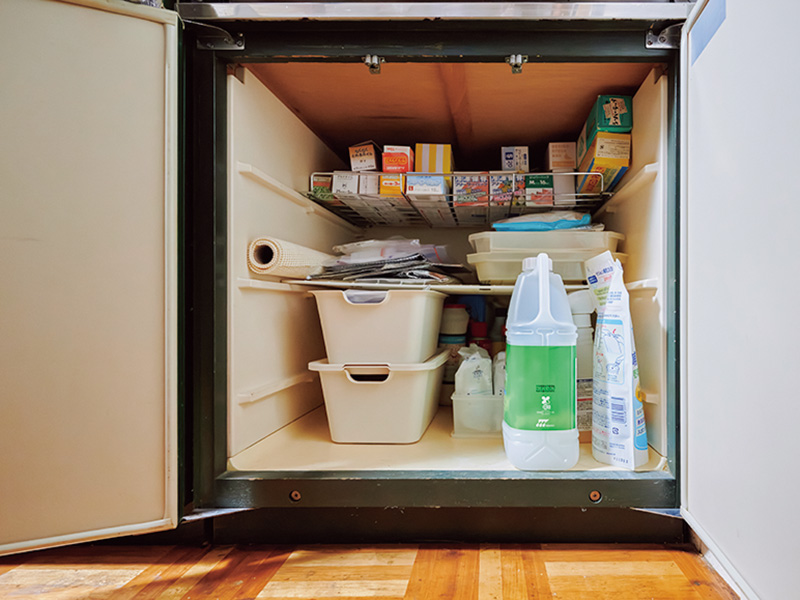 画像: 100円ショップのボックスは整頓の味方