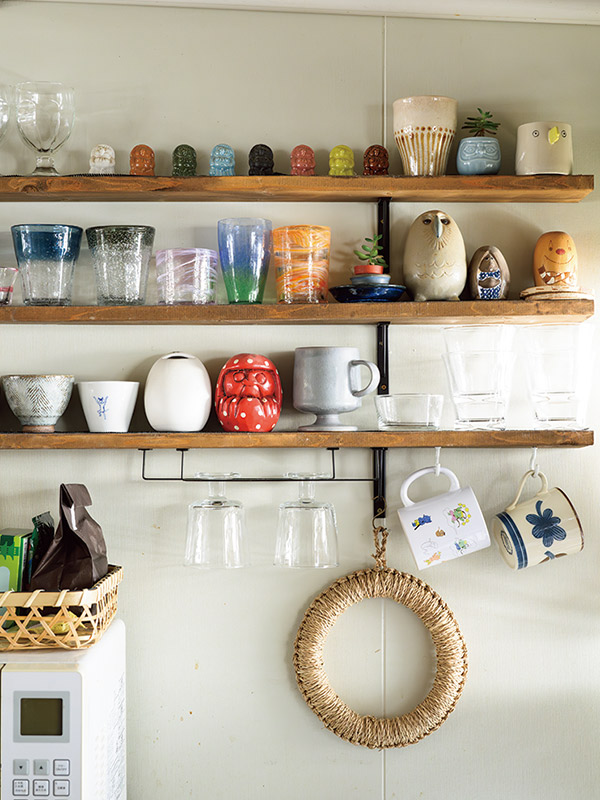 画像: 2．食器はオープン収納が選びやすい