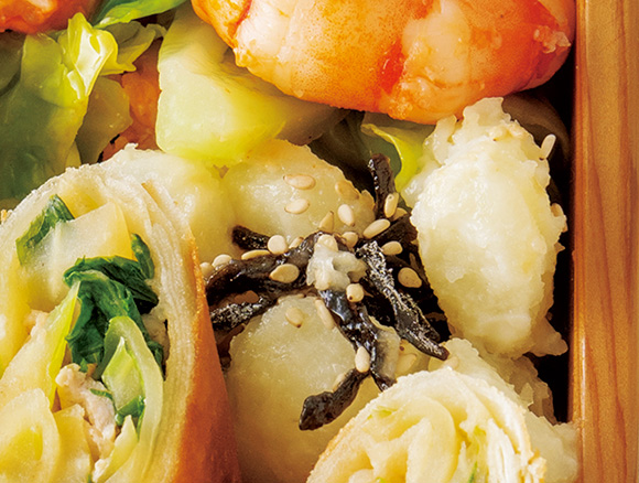 画像: 「粉吹きいも」を使って 粉吹きいもの塩昆布あえ