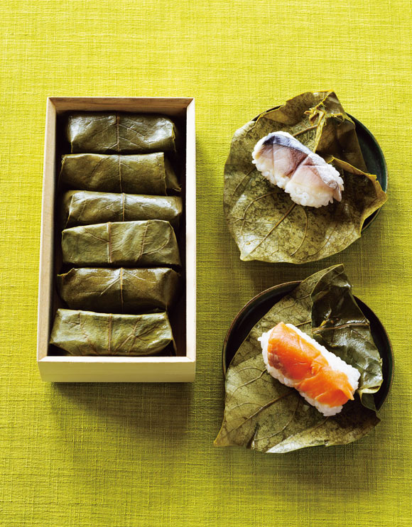 画像: 「柿の葉寿司」のつくり方