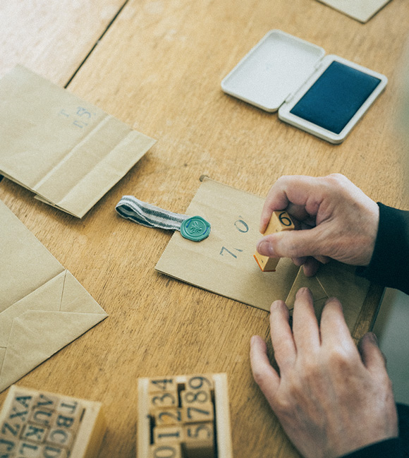 画像1: 手づくりのオリジナル紙袋