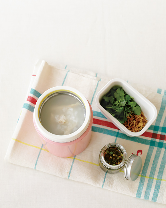 画像: soup jar type 「ささみのおかゆ弁当」のつくり方