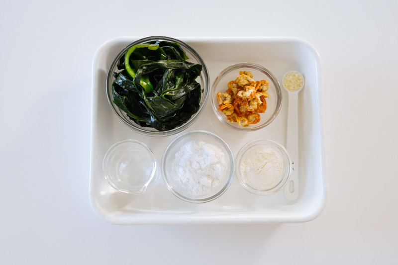 画像: 材料（2人分）