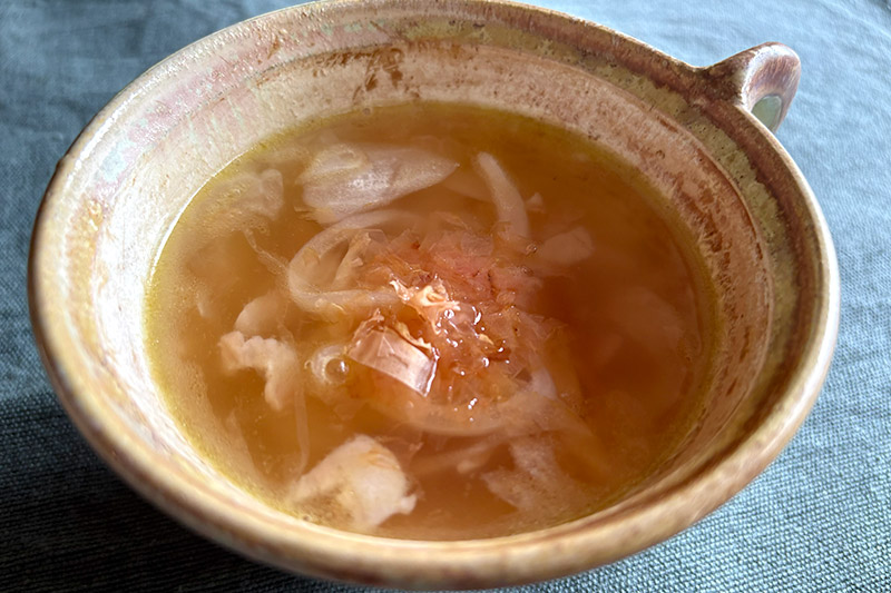 画像: かつおぶしで、風味を引き立てて