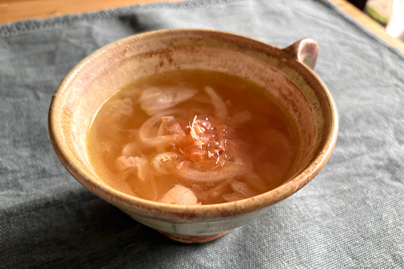 画像: 新玉ねぎの和風スープのつくり方