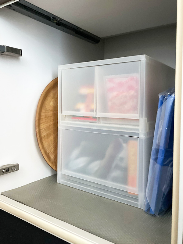 画像1: おすすめ無印良品アイテム 01 食材ストックは「小物収納ケース」でざっくり管理