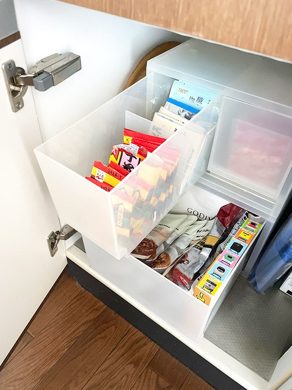 画像2: おすすめ無印良品アイテム 01 食材ストックは「小物収納ケース」でざっくり管理
