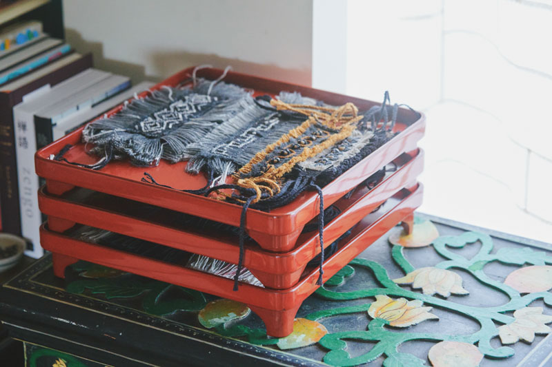 画像: こちらもアトリエで活躍。自身の作品を収納している